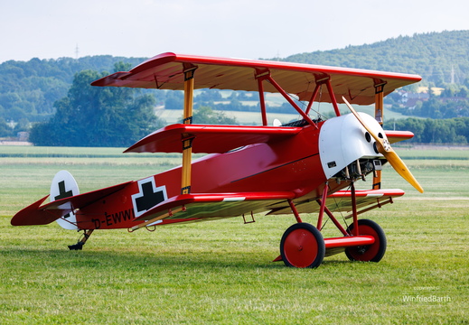 Fokker DR1, Rote Baron